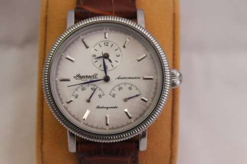 A superb large face gents "Limited Edition" Ingersoll Automatic Retrograde gents wrist watch
