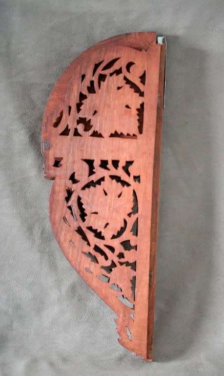 A gorgeous little wall hanging carved "Whatnot" display shelf - perfect for that smaller corner.