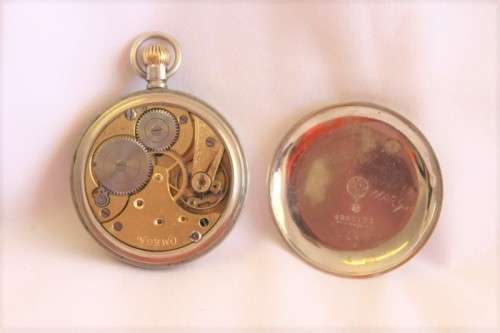 A stunning and rare antique "Weber Winburg ORC" open-face pocket watch with an Omega mechanism