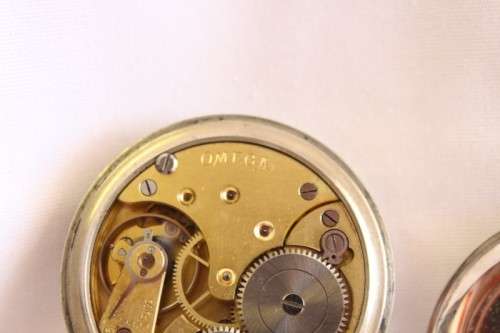 A stunning and rare antique "Weber Winburg ORC" open-face pocket watch with an Omega mechanism
