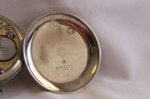 A stunning and rare antique "Weber Winburg ORC" open-face pocket watch with an Omega mechanism