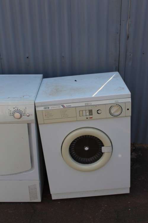 A "Job Lot" of appliances incl Speed Queen, Electrolux and Defy for service or spares/ parts.