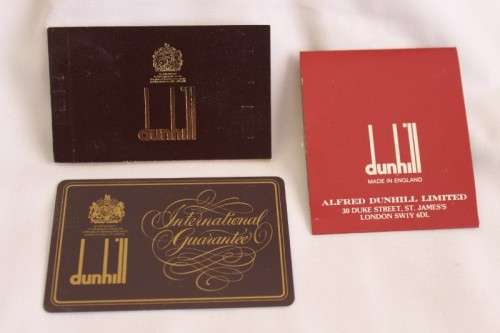 A beautiful vintage (c1972) gold plated Dunhill Rollagas lighter in its box in working condition