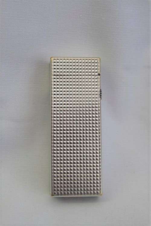 A stunning vintage (c1960's) silver plated Dunhill Rollagas lighter in complete working condition