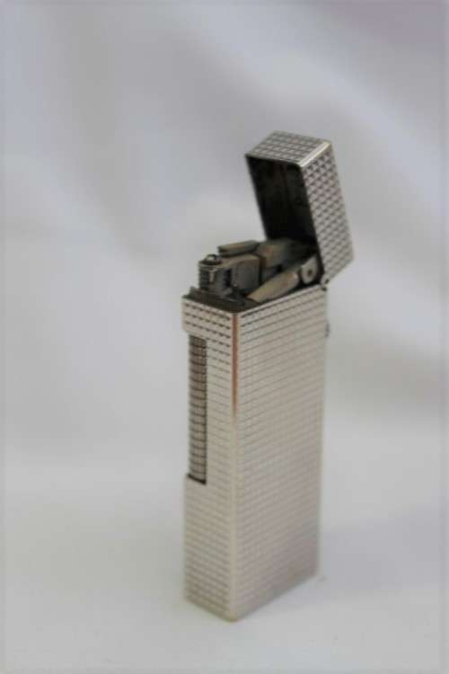 A stunning vintage (c1960's) silver plated Dunhill Rollagas lighter in complete working condition