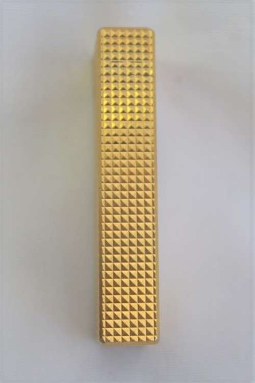 An awesome vintage (c1980's) gold plated textured original Colibri of London lighter