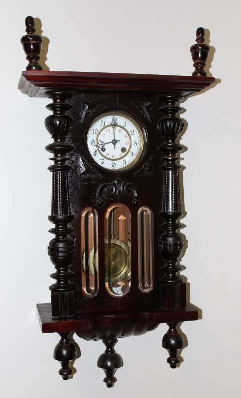 A fabulous vintage German made wood-case regulatory wind up pendulum clock- Lifespace Sale