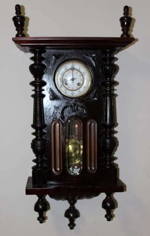 A fabulous vintage German made wood-case regulatory wind up pendulum clock- Lifespace Sale