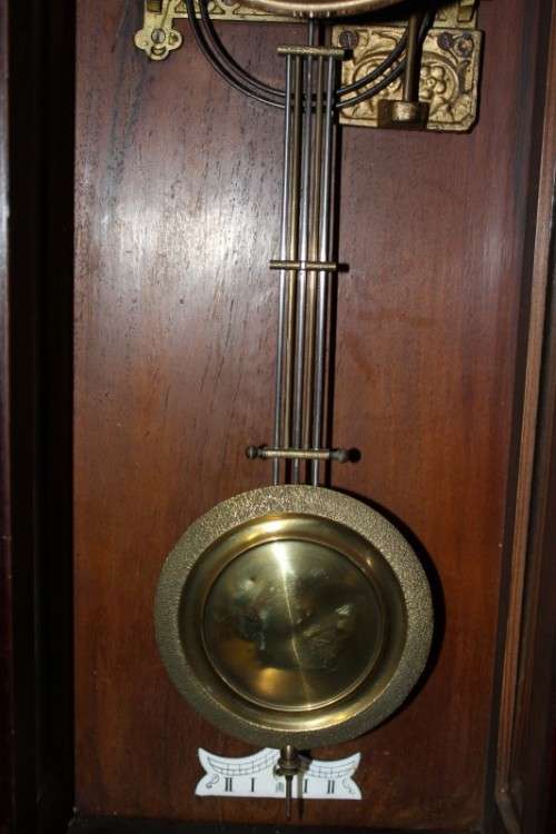 A fabulous vintage German made wood-case regulatory wind up pendulum clock- Lifespace Sale