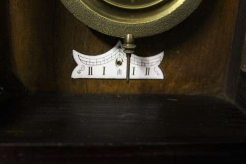 A fabulous vintage German made wood-case regulatory wind up pendulum clock- Lifespace Sale