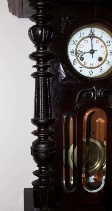 A fabulous vintage German made wood-case regulatory wind up pendulum clock- Lifespace Sale