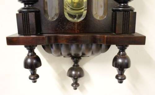 A fabulous vintage German made wood-case regulatory wind up pendulum clock- Lifespace Sale