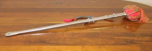 An incredible Scottish basket hilt officers Backsword w/ metal sheath. Fantastic!!
