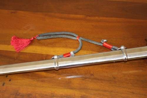 An incredible Scottish basket hilt officers Backsword w/ metal sheath. Fantastic!!