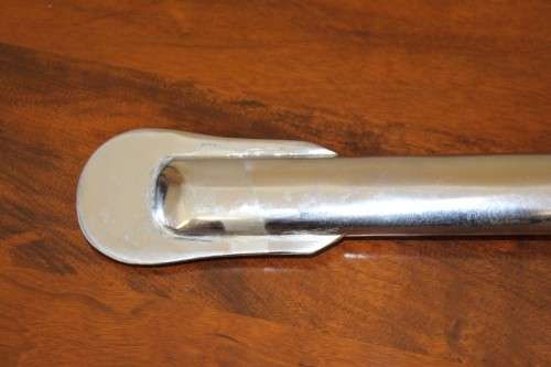 An incredible Scottish basket hilt officers Backsword w/ metal sheath. Fantastic!!