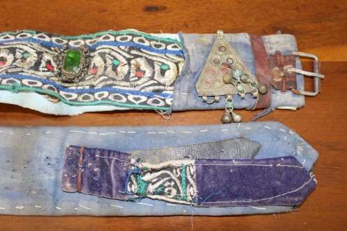 An amazing authentic Middle Easter Yemeni Jimbaya dagger with scabbard and belt-Lifespace Sale
