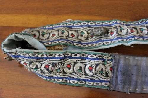 An amazing authentic Middle Easter Yemeni Jimbaya dagger with scabbard and belt-Lifespace Sale
