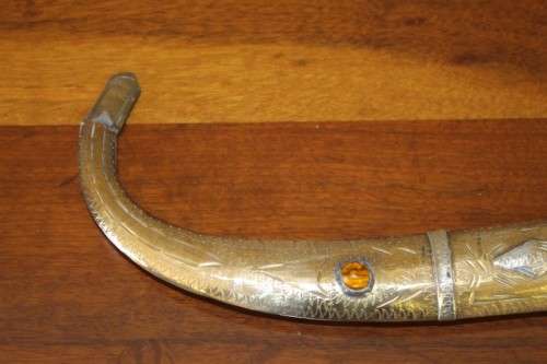 An amazing vintage ornamental replica brass dagger for display purposes only. Stunning!!!