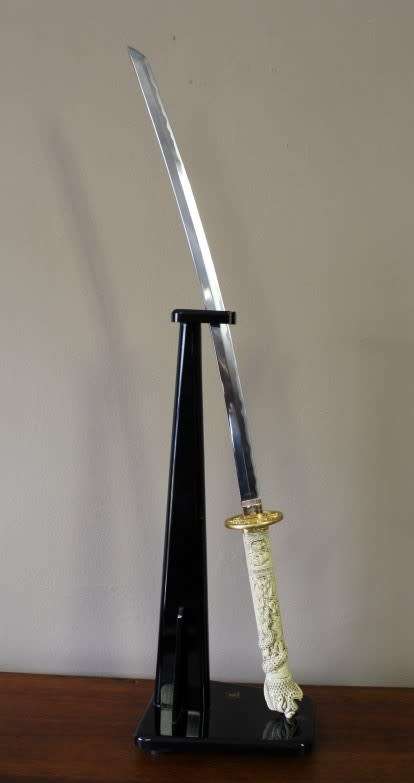 A superb authentic Spanish Marto Toledo Highlander Connor Katana dragon sword. Amazing!!!!