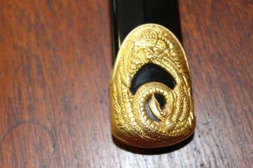 A superb authentic Spanish Marto Toledo Highlander Connor Katana dragon sword. Amazing!!!!