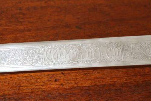 A fantastic Spanish Colada del Cid reproduction sword. Amazing display sword!!!!