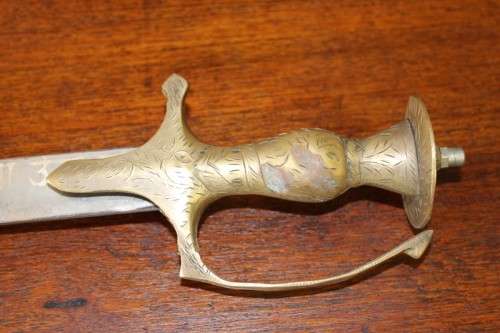 An amazing Indian ceremonial sword in a scabbard. Amazing display sword!!!!