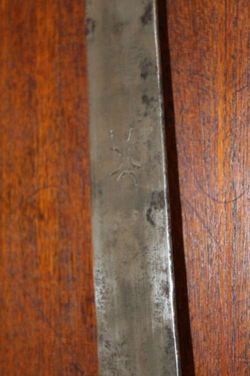 An incredible rare antique Takoba sword in its original leather sheath. Fantastic on display!!