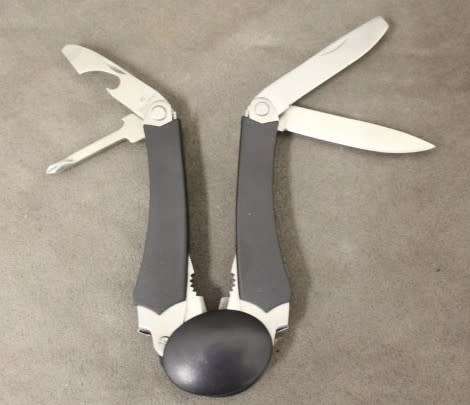 An awesome compact Rostfrei multi tool in its original pouch (brand new) price/multi tool.