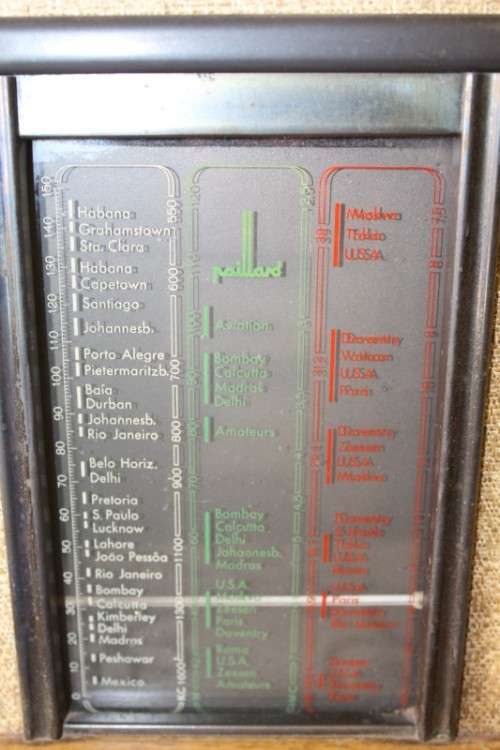 A stunning vintage Rand Radio Paillard table top radiogram in working order. Awesome!!!!