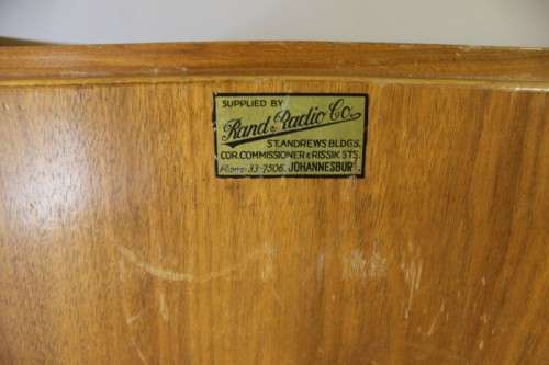 A stunning vintage Rand Radio Paillard table top radiogram in working order. Awesome!!!!