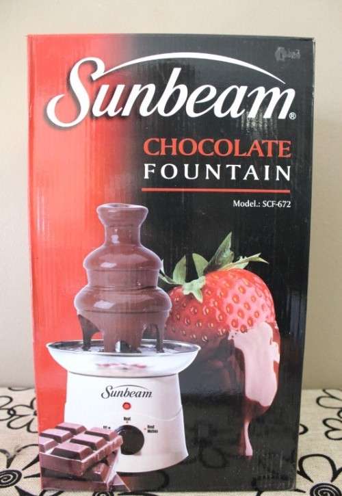 A wonderful Sunbeam chocolate fountain, perfect for events, socials at the home.