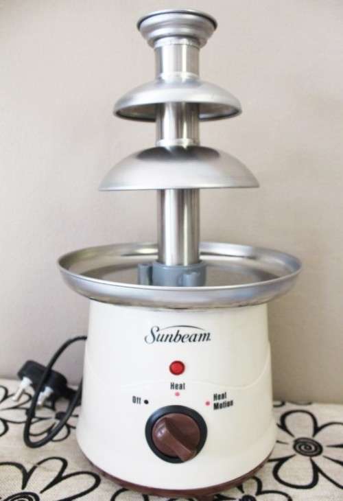 A wonderful Sunbeam chocolate fountain, perfect for events, socials at the home.