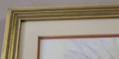 A fabulous large "Lion" print in a gorgeous frame - Impressive!!! Lifespace Sale