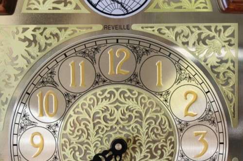 An exquisite Tempus Fugit "Reveille" battery operated grandfather clock. Stunning!!!!!
