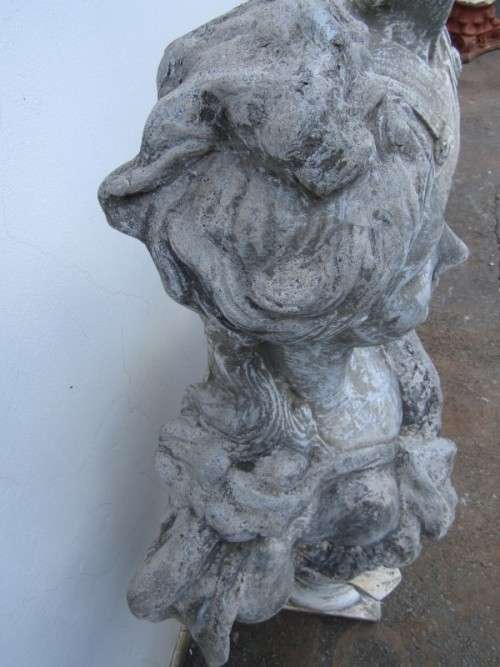 A fantastic, large concrete bust of a lady. Stunning in a garden or wall displays!! Lifespace Sale