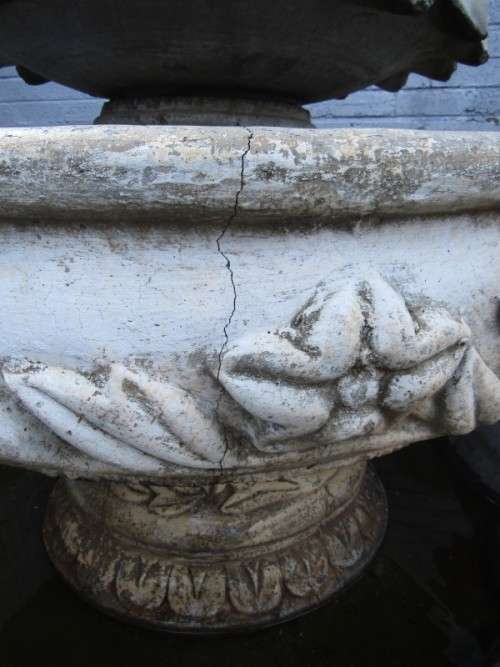 A fabulous, large three tier cherub water fountain. Stunning as a feature piece in a garden!!!