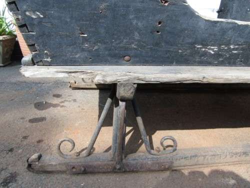 An extraordinary, extremely rare 150 year old wood sleigh. Amazing-Lifespace Sale