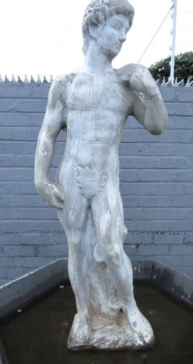 A stunning large concrete water fountain.  Lifespace Sale