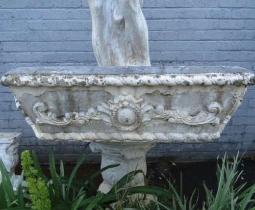 A stunning large concrete water fountain.  Lifespace Sale