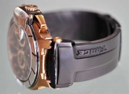 An attractive original Tissot T-race men's wrist watch.