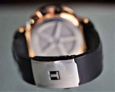 An attractive original Tissot T-race men's wrist watch.