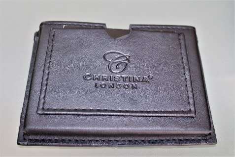 A good-looking original Christina London gold plated Swiss made diamond wrist watch.