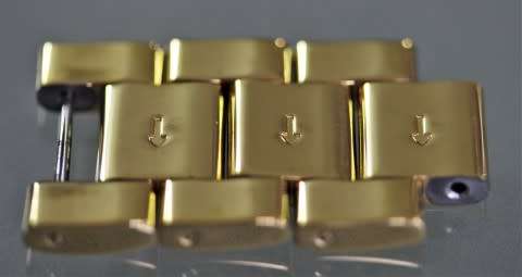 A good-looking original Christina London gold plated Swiss made diamond wrist watch.