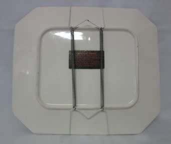 A stunning large rectangular hand painted Japanese "Imari" decorative porcelain wall plate.