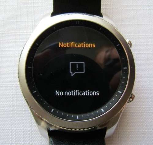 An awesome Samsung S3 classic smartwatch with wireless charger in perfect working order!!