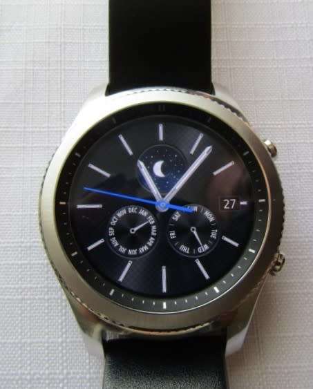 An awesome Samsung S3 classic smartwatch with wireless charger in perfect working order!!