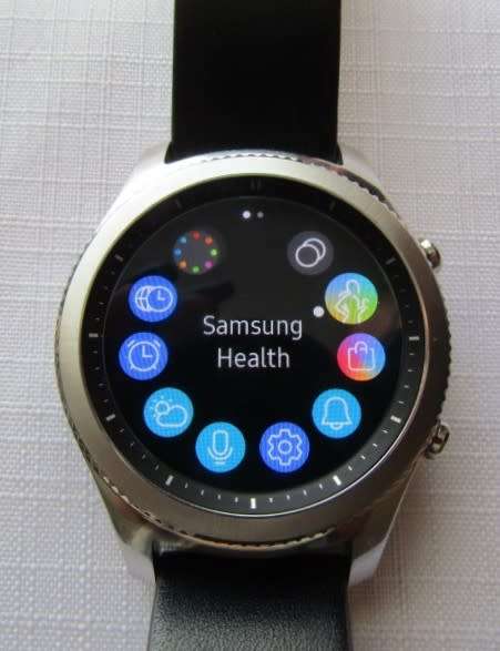 An awesome Samsung S3 classic smartwatch with wireless charger in perfect working order!!