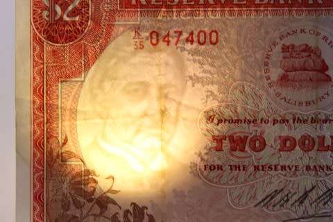 An awesome 1970 Rhodesian, Reserve Bank of Rhodesia, two dollars bank note! Lifespace Sale