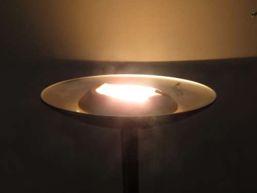 A fabulous modern floor standing Torchierre lamp, stunning in all rooms-Lifespace Sale