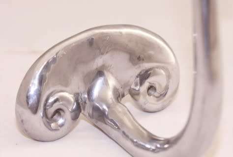 A stunning aluminium Carrol Boyes wall hook, gorgeous in any room!
